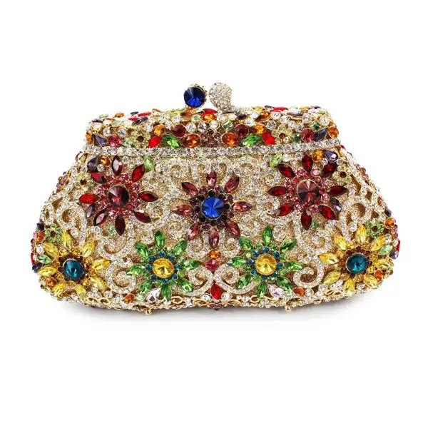 flower shape crystal stone party evening clutch bag ladies indian clutch purse (8626A-C)
flower shape crystal stone party evening clutch bag ladies indian clutch purse (8626A-C)
