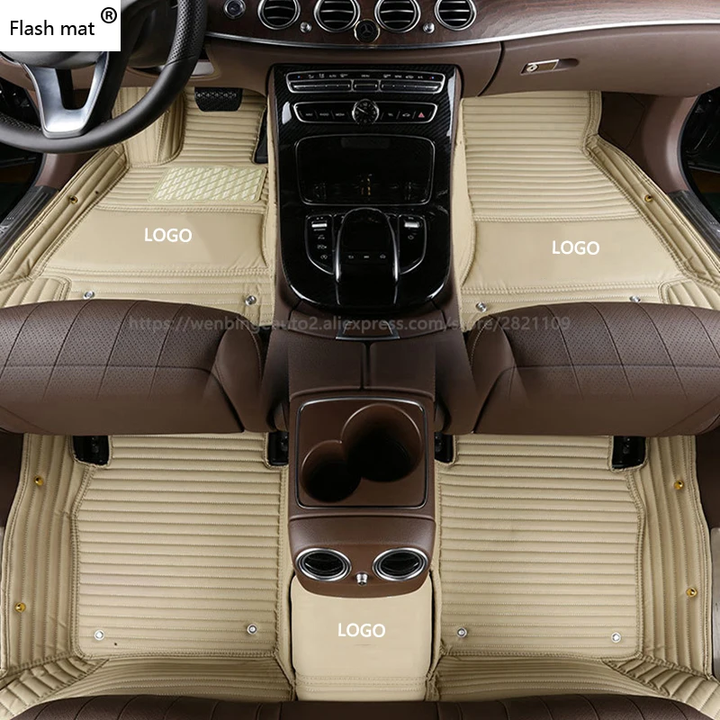 Автомобильный коврик с логотипом для Toyota Corolla Camry Rav4 Auris Prius Yalis Avensis Alphard 4runner Hilux
