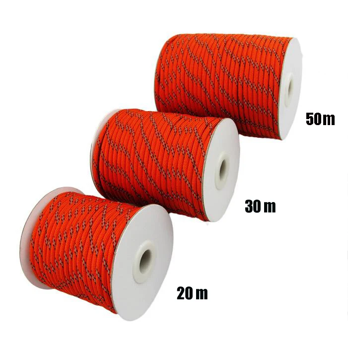 20/30/50 m 4~5mm rope multi-functional highlight reflective tents wind rope night high-strength windproof tent rope travel
20/30/50 m 4~5mm rope multi-functional highlight reflective tents wind rope night high-strength windproof tent rope travel