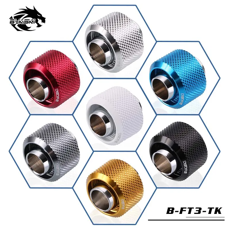 Bykski B-FT3-TK Quick twist Fittings for Soft tubes ID3/8" * OD5/8" ,10 * 16mm G1/4" water cooler gadget
Bykski B-FT3-TK Quick twist Fittings for Soft tubes ID3/8" * OD5/8" ,10 * 16mm G1/4" water cooler gadget