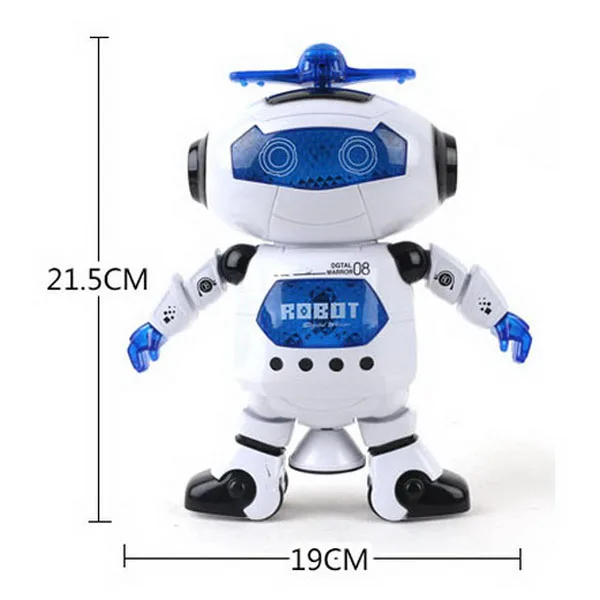 360 Rotating Smart Space Dance Robot Electronic Walking Toys With Music Light For Kids Astronaut Toy Christmas Birthday Gift | Игрушки и