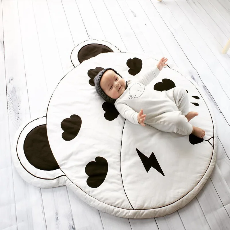 95CM Kids Play Game Mats Panda Clouds Round Carpet Rugs Mat Cotton Crawling Blanket Floor Carpet Toys INS Room Decoration
95CM Kids Play Game Mats Panda Clouds Round Carpet Rugs Mat Cotton Crawling Blanket Floor Carpet Toys INS Room Decoration