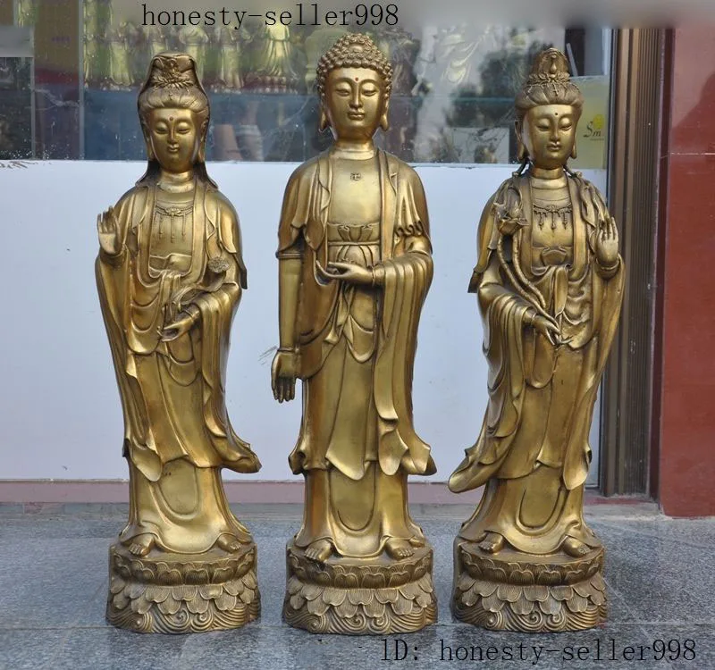 Большой тибетский латунный Рождественский набор 26 дюймов Западный 3 god Kwan-Yin sakyamuni статуя Гуаньинь Будды Хэллоуин
Большой тибетский латунный Рождественский набор 26 дюймов Западный 3 god Kwan-Yin sakyamuni статуя Гуаньинь Будды Хэллоуин