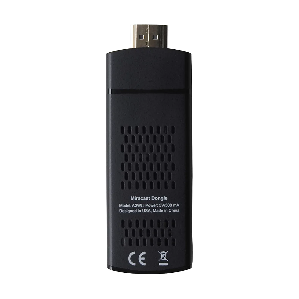 measy A2W II Plus Wireless WiFi Display Dongle Receiver 1080P HDMI TV Stick DLNA Airplay Miracast for SmartPhones to HDTV Monito
measy A2W II Plus Wireless WiFi Display Dongle Receiver 1080P HDMI TV Stick DLNA Airplay Miracast for SmartPhones to HDTV Monito