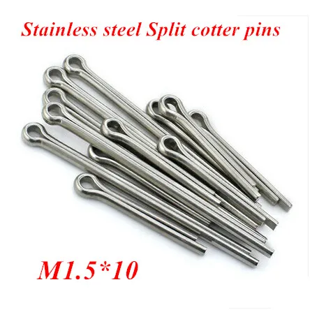 U образные штифты из нержавеющей стали 304 200 шт./лот M1.5 * 10|steel valve|steel spongesteel hinge |