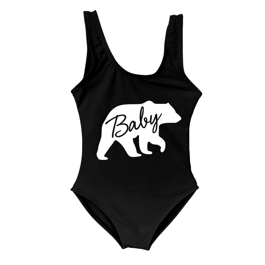 New Kid One-piece Swimsuit Parent Daughter Swimwear Kids Bear Baby Letter Printed Swimsuit Monokini Girls' One Piece Swimsuits
New Kid One-piece Swimsuit Parent Daughter Swimwear Kids Bear Baby Letter Printed Swimsuit Monokini Girls' One Piece Swimsuits