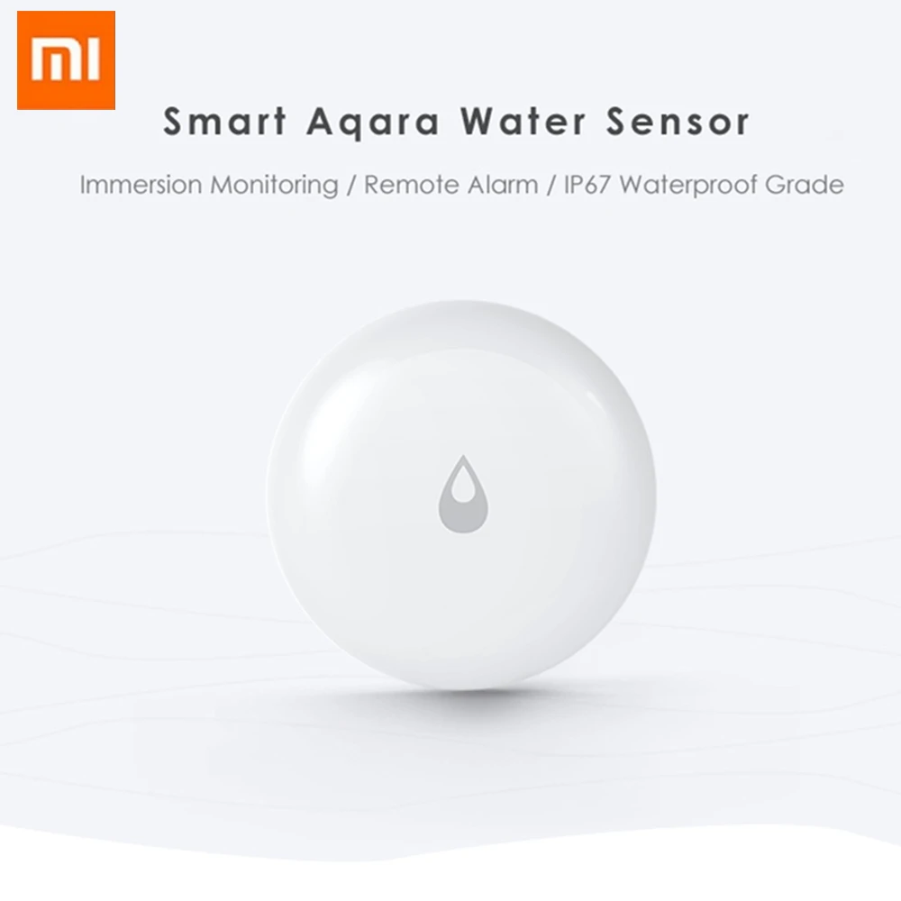 Xiaomi Aqara Zigbee беспроводной утечки воды обнаружения сенсор наводнение сигнализации