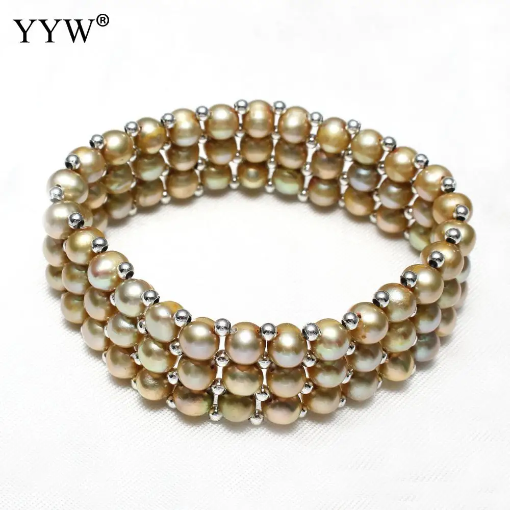 Handmade Natural Freshwater Cultured Pearl Bracelet Elastic Statement Approx 7.5 Inch Strand Jewelry Pearl Bracelets for woman
Handmade Natural Freshwater Cultured Pearl Bracelet Elastic Statement Approx 7.5 Inch Strand Jewelry Pearl Bracelets for woman