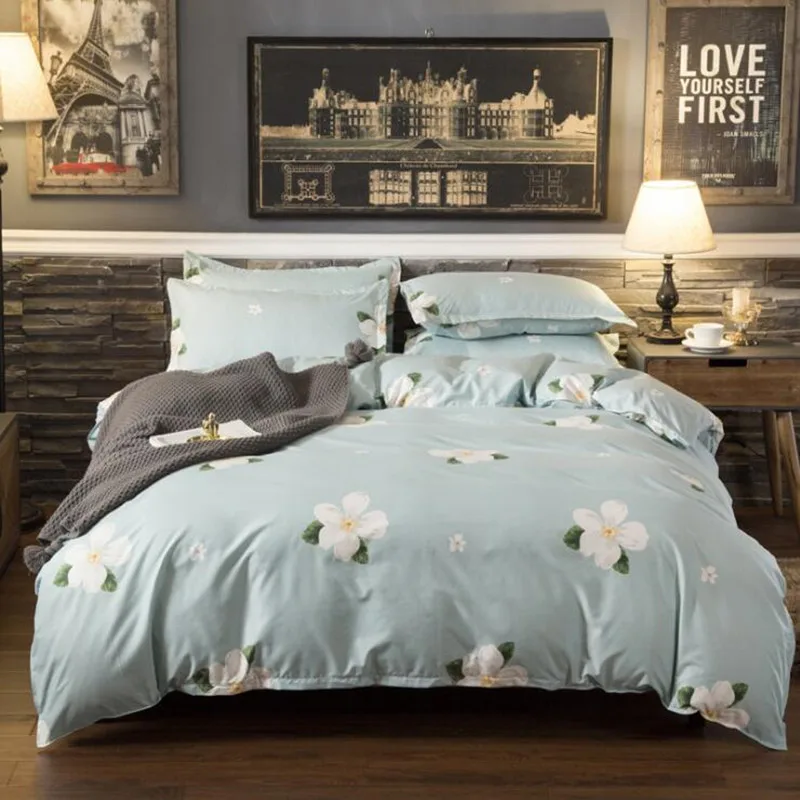 Big Size Beddings 4pcs/set Bedding Four Set Close Skin Cotton Material Imitation Pure Cotton Manufacturers Wholesale
Big Size Beddings 4pcs/set Bedding Four Set Close Skin Cotton Material Imitation Pure Cotton Manufacturers Wholesale
