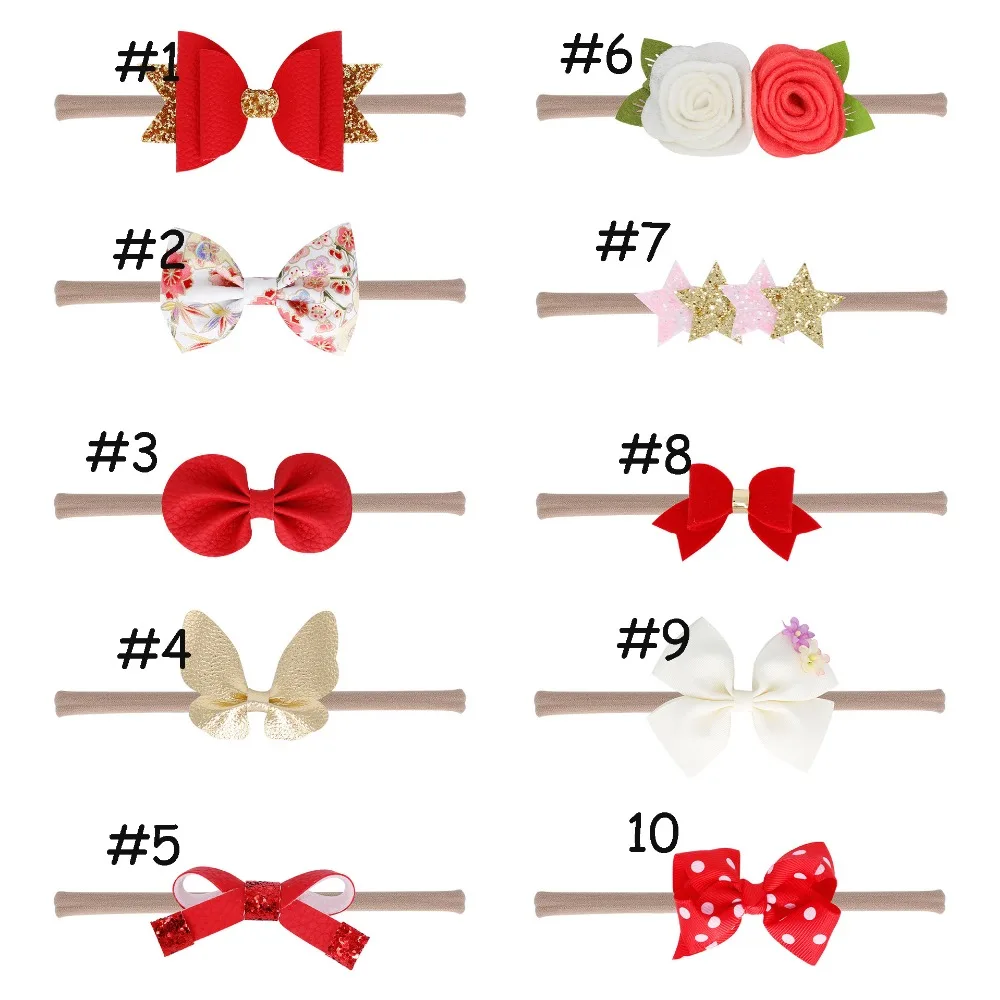 30pc/lot Infant Baby Nylon headbands girls bows nylon headband Glitter Leather bows headband Red Color kids hair accessories
30pc/lot Infant Baby Nylon headbands girls bows nylon headband Glitter Leather bows headband Red Color kids hair accessories