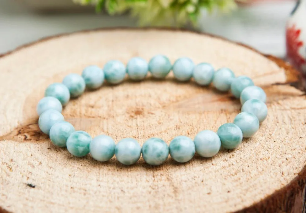 Fashion 100% Natural Blue Larimar Bracelet Gemstone Round Beads Stretch Dominica Stone Bracelet Jewelry AAAAA 7mm 8mm 9mm
Fashion 100% Natural Blue Larimar Bracelet Gemstone Round Beads Stretch Dominica Stone Bracelet Jewelry AAAAA 7mm 8mm 9mm