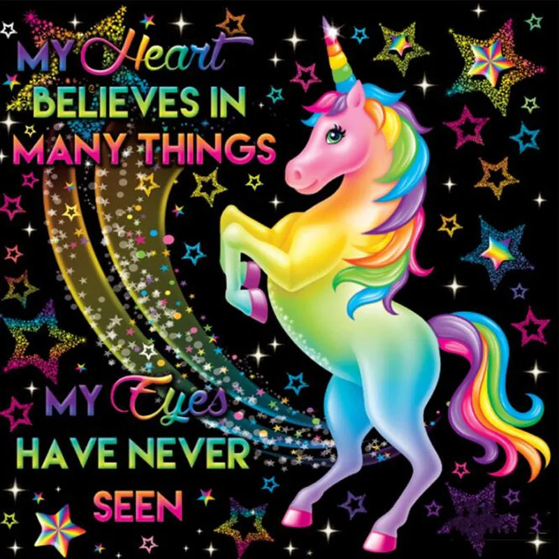 5D DIY Full Square/Round Resin Crafts Diamond Painting Rainbow Unicorn 5D D Embroidery Rhinestone Cross Stitch Home Decor Gifts
5D DIY Full Square/Round Resin Crafts Diamond Painting Rainbow Unicorn 5D D Embroidery Rhinestone Cross Stitch Home Decor Gifts