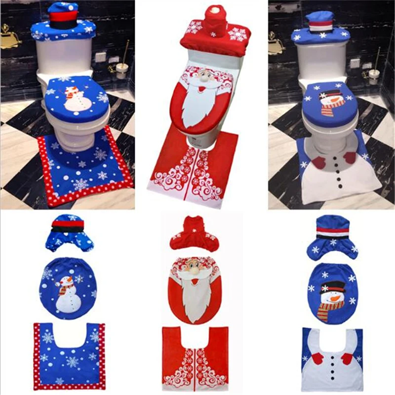 3Pcs Flannel Santa Claus Bathroom Christmas Toilet Seat Cover Christmas Decorations For Home Christmas Accessories Dropshipping
3Pcs Flannel Santa Claus Bathroom Christmas Toilet Seat Cover Christmas Decorations For Home Christmas Accessories Dropshipping