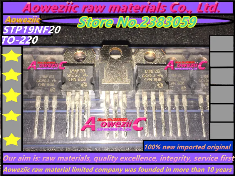Aoweziic 100% new imported original STP100NF04 P100NF04 STP140NF55 P140NF55 STP17NF25 P17NF25 STP19NF20 19NF20 TO-220 transistor
Aoweziic 100% new imported original STP100NF04 P100NF04 STP140NF55 P140NF55 STP17NF25 P17NF25 STP19NF20 19NF20 TO-220 transistor