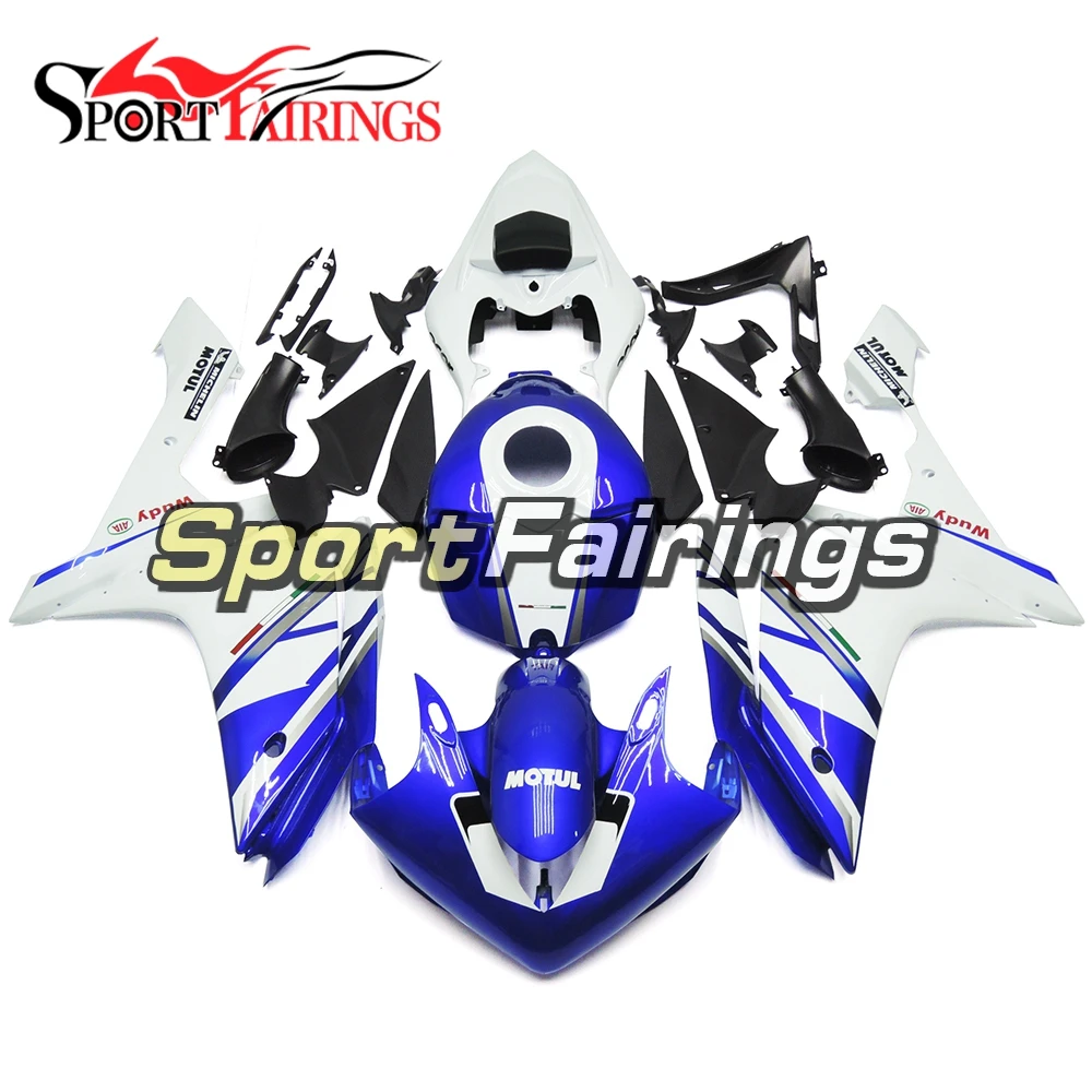 Complete Sportbike MOTUL White Blue ABS Injection Fairings For Yamaha 2007 2008 YZF1000 R1 Motorcycle YZF R1 07 08 Bodywork Kit
Complete Sportbike MOTUL White Blue ABS Injection Fairings For Yamaha 2007 2008 YZF1000 R1 Motorcycle YZF R1 07 08 Bodywork Kit