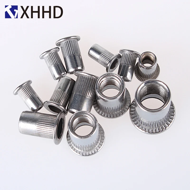 Flat Head Rivet Nuts Metric Thread Insert Riveting Nut Rivnut Nutsert 304 Stainless Steel M3 M4 M5 M6 M8 M10 M12
Flat Head Rivet Nuts Metric Thread Insert Riveting Nut Rivnut Nutsert 304 Stainless Steel M3 M4 M5 M6 M8 M10 M12