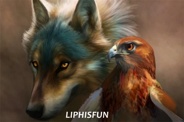 LIPHISFUN embroidery diamond painting cross stitch DIY home decor full drill animal wolf eagle fantasy
LIPHISFUN embroidery diamond painting cross stitch DIY home decor full drill animal wolf eagle fantasy