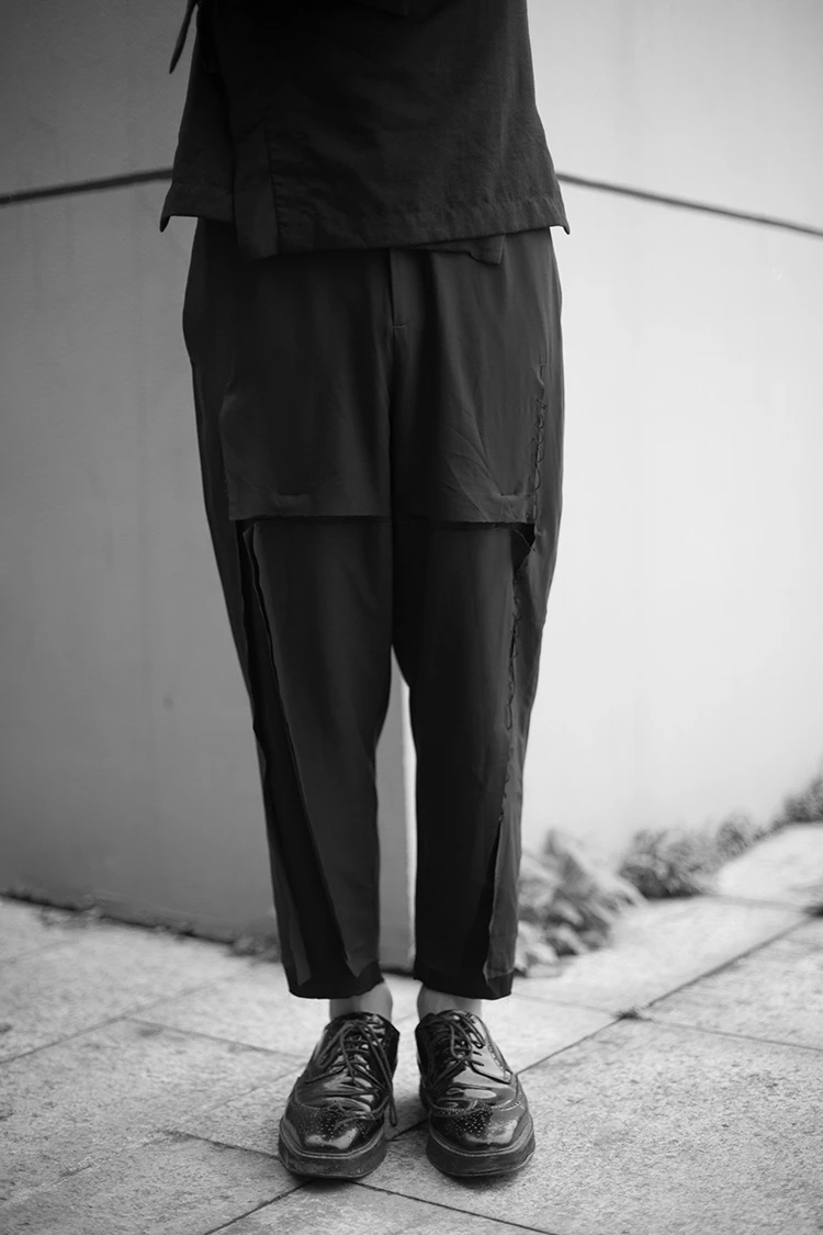 27-44!!! Original design of the men's casual trousers, the character of the pants, the nine-point pants hand-tailored clothing
27-44!!! Original design of the men's casual trousers, the character of the pants, the nine-point pants hand-tailored clothing