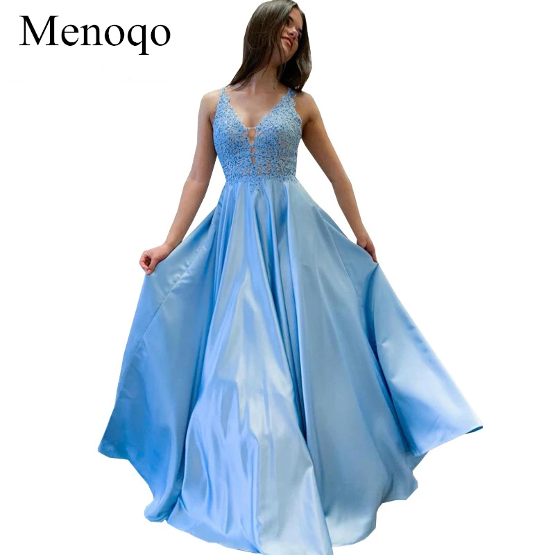 Vestido De Festa Longo небесно-голубое платье для выпускного вечера, длинное Атласное Вечернее платье 2020 с аппликацией, Robe De Soiree
Vestido De Festa Longo небесно-голубое платье для выпускного вечера, длинное Атласное Вечернее платье 2020 с аппликацией, Robe De Soiree