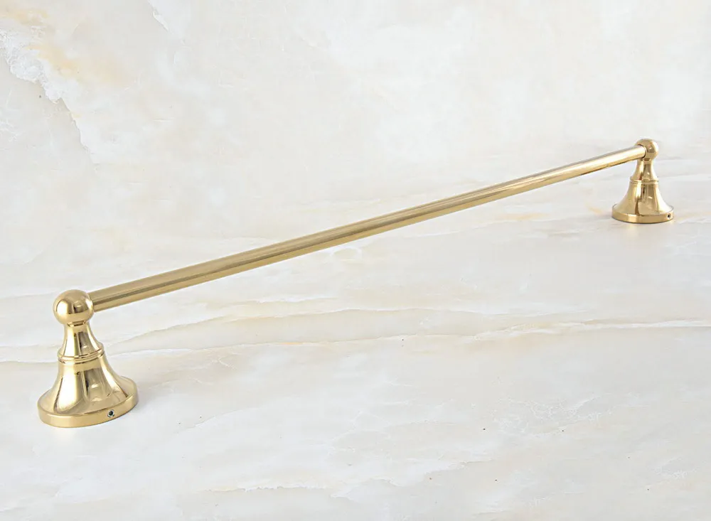 Wall Mount Luxury Gold Color Brass Bathroom Bath Hardware Towel Single Bar Rail Rack Holder Bathroom Fitting Accessory aba890
Wall Mount Luxury Gold Color Brass Bathroom Bath Hardware Towel Single Bar Rail Rack Holder Bathroom Fitting Accessory aba890