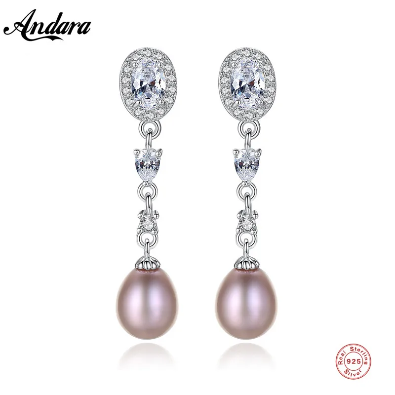 Fine jewelry 925 sterling silver earrings natural pearl inlaid AAA zircon silver stud ear wedding jewelry
Fine jewelry 925 sterling silver earrings natural pearl inlaid AAA zircon silver stud ear wedding jewelry