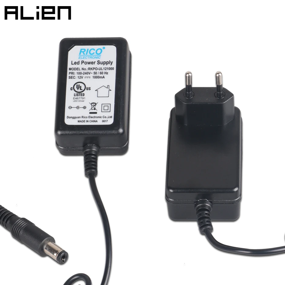ALIEN DC 12V 1A Power Supply US AU UK EU Plug Adapter Cord for ALIEN Indoor Laser Stage Lights D R Series Interface 5.5 * 2.5 mm
ALIEN DC 12V 1A Power Supply US AU UK EU Plug Adapter Cord for ALIEN Indoor Laser Stage Lights D R Series Interface 5.5 * 2.5 mm