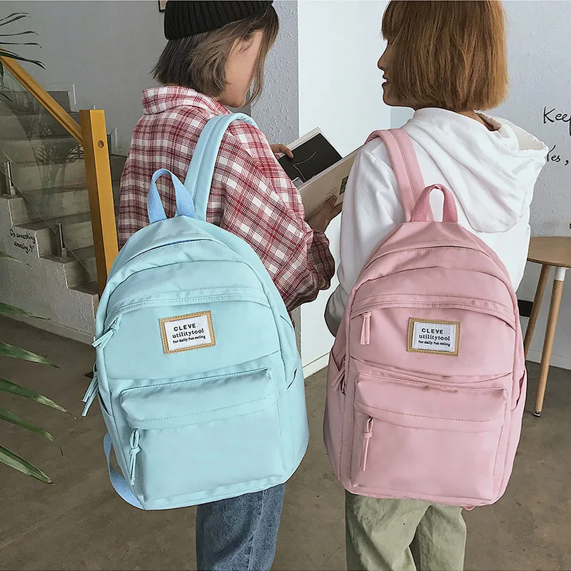 New Simple Student Schoolbag Harajuku Wild Travel Canvas Backpack For Teen Girl Laptop Backpack Big Capacity Casual Shoulder Bag
New Simple Student Schoolbag Harajuku Wild Travel Canvas Backpack For Teen Girl Laptop Backpack Big Capacity Casual Shoulder Bag