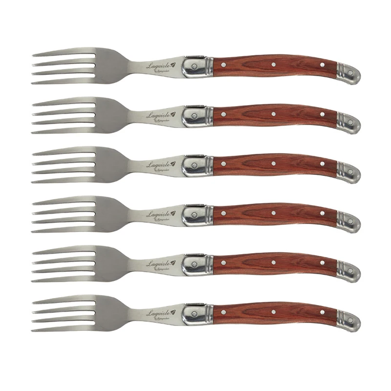 8.5'' Laguiole Steak Fork Table Forks Wood Dinner Knife Japanese Stainless Steel Wooden Dinnerware Restaurant Tableware 4-10pcs
8.5'' Laguiole Steak Fork Table Forks Wood Dinner Knife Japanese Stainless Steel Wooden Dinnerware Restaurant Tableware 4-10pcs