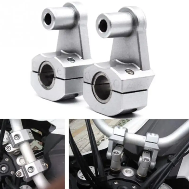 Universal Pivoting Motorcycle Handlebar Clamp Fat Bar Riser For Honda BMW Yamaha Suzuki KTM Ducati 7/8" 22mm or 1-1/8" 28mm
Universal Pivoting Motorcycle Handlebar Clamp Fat Bar Riser For Honda BMW Yamaha Suzuki KTM Ducati 7/8" 22mm or 1-1/8" 28mm