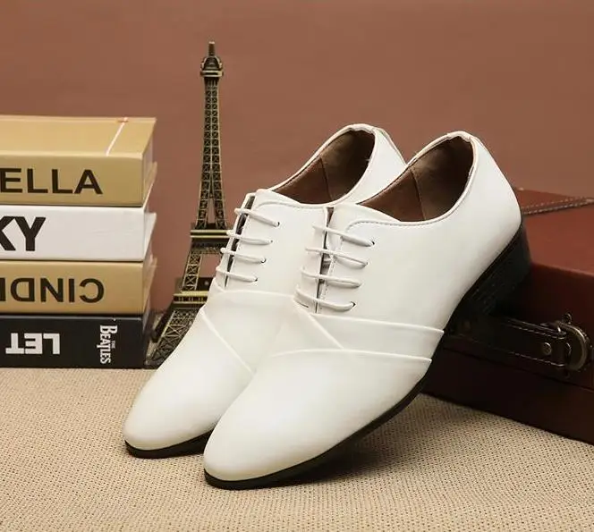 2018 wedding shoes man leather white oxford shoes for men formal mariage mens pointed toe dress shoes
2018 wedding shoes man leather white oxford shoes for men formal mariage mens pointed toe dress shoes