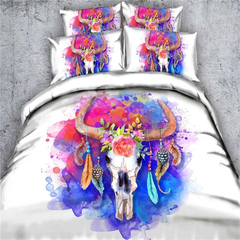 Free shipping 100%cotton watercolor dreamcatcher sheepshead 4pcs bedding set twin/full/queen/king/super king size home textile
Free shipping 100%cotton watercolor dreamcatcher sheepshead 4pcs bedding set twin/full/queen/king/super king size home textile