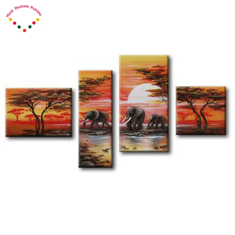 4pcs 5D diy diamond painting African elephant painting,full diamond embroidery,3d,diamond mosaic needlework home decoration,gift
4pcs 5D diy diamond painting African elephant painting,full diamond embroidery,3d,diamond mosaic needlework home decoration,gift
