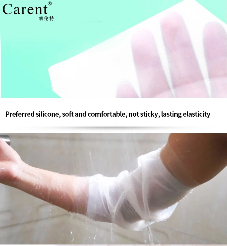 High quality Reusable waterproof elbow cast cover PICC catheter silionce bandage cover for shower
High quality Reusable waterproof elbow cast cover PICC catheter silionce bandage cover for shower