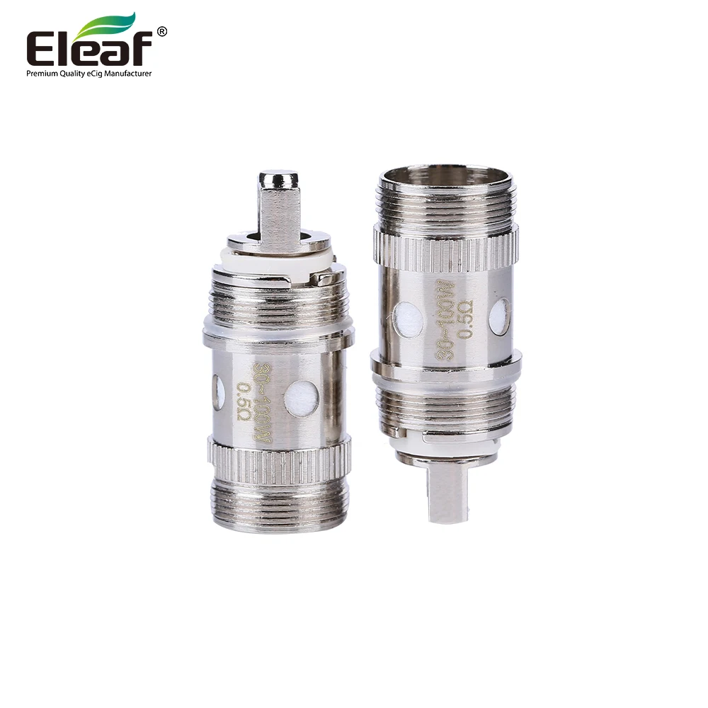 Оригинал 5 шт. Eleaf EC катушка 0 3 Ом/0 Ом головка идеально подходит для iJust 2/Melo 3/Melo
