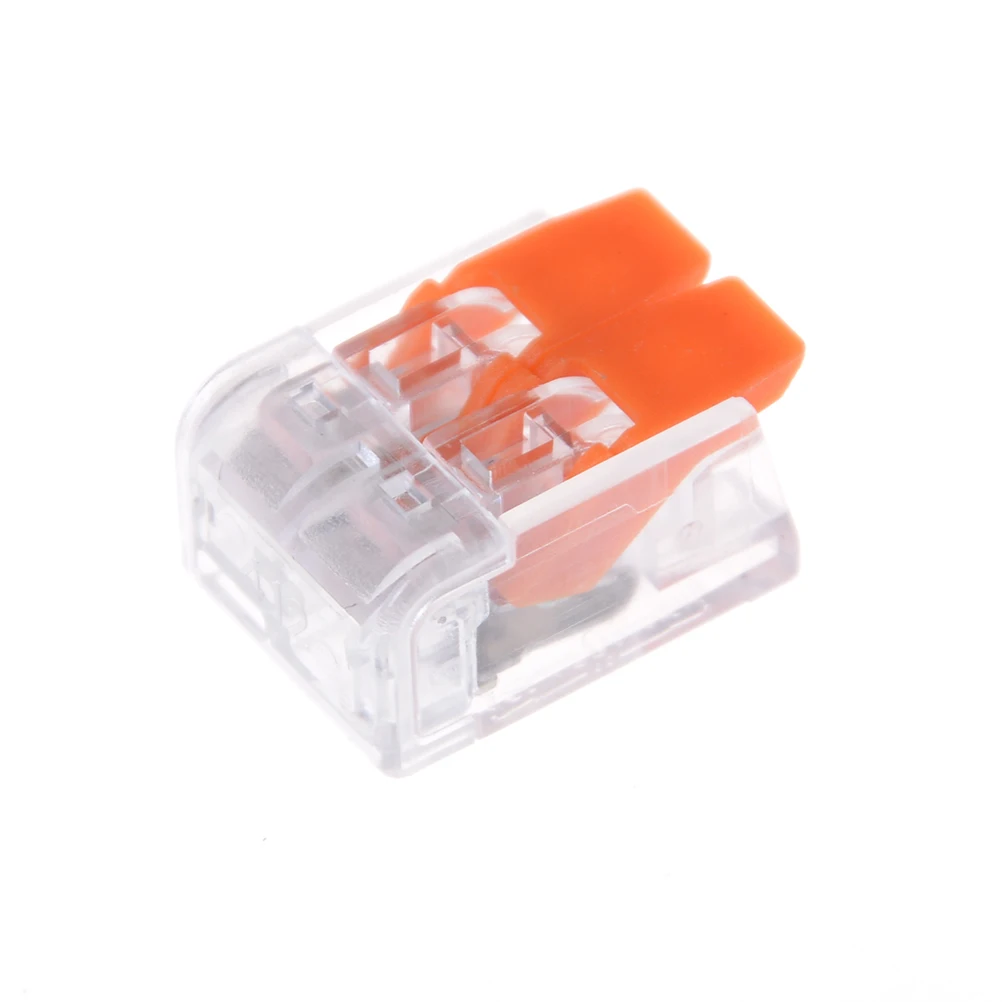 10 Pcs/lot Universal Compact Wire Wiring Connector 2 pin Conductor Terminal Block With Lever 450V 32A
10 Pcs/lot Universal Compact Wire Wiring Connector 2 pin Conductor Terminal Block With Lever 450V 32A