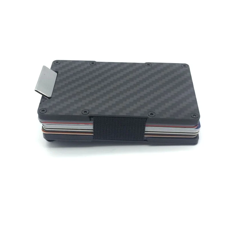 Carbon Fiber Pop Up Credit ID Card Holder Man Women Metal Stainless Steel RFID Wallet Anti Protection Blocking Cover
Carbon Fiber Pop Up Credit ID Card Holder Man Women Metal Stainless Steel RFID Wallet Anti Protection Blocking Cover