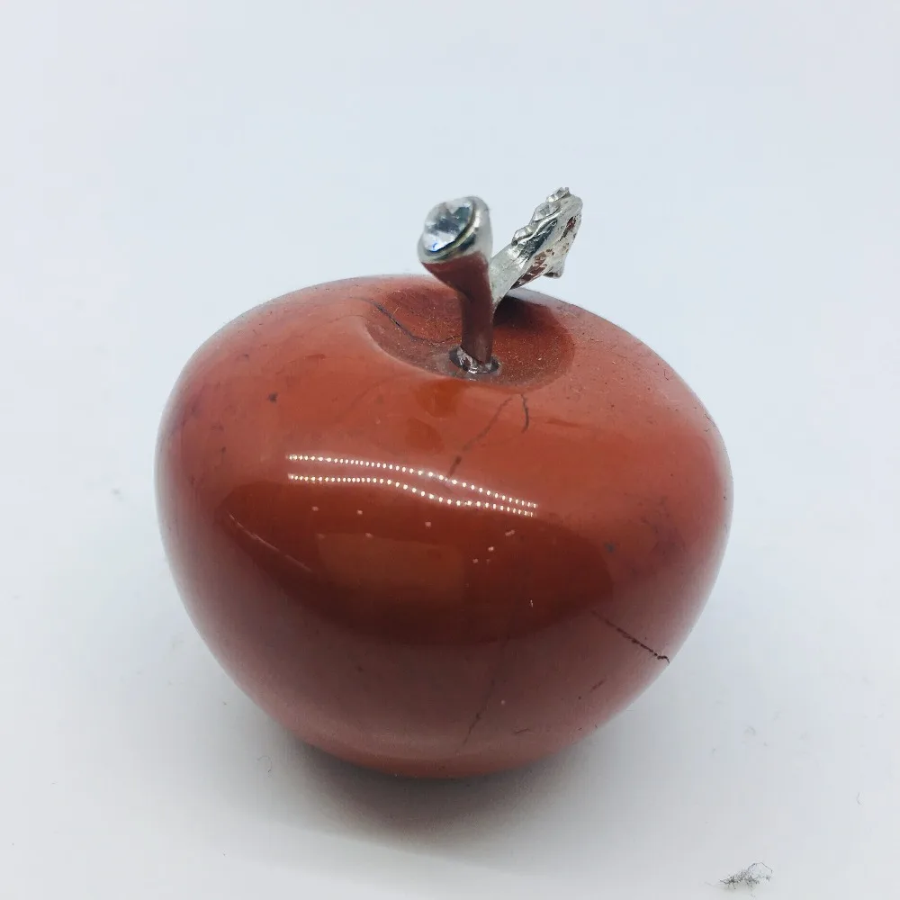 Natural crystal red jasper apple silky face, is the first choice of wedding home decoration handicraft
Natural crystal red jasper apple silky face, is the first choice of wedding home decoration handicraft