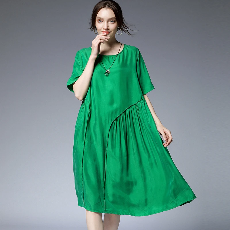Summer Dress Plus size Party Casual Loose Solid Beach Woman Work Casual Fashion oversized Boho dresses female 4XL
Summer Dress Plus size Party Casual Loose Solid Beach Woman Work Casual Fashion oversized Boho dresses female 4XL