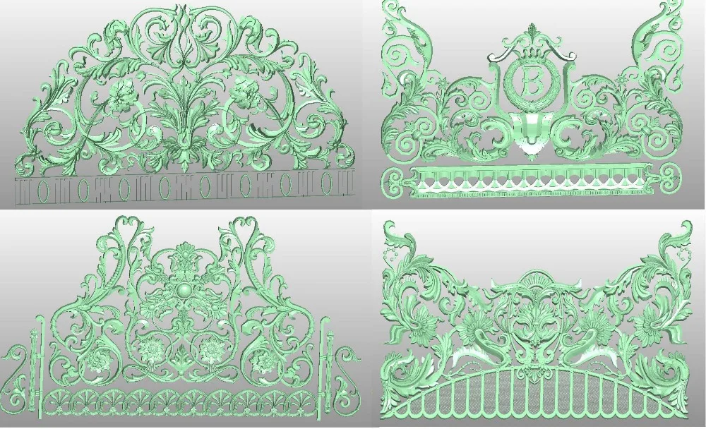 4 pieces STL relief file model for cnc router engraving cutting carving type3 artcam aspire M286
4 pieces STL relief file model for cnc router engraving cutting carving type3 artcam aspire M286