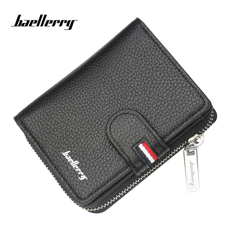 Baellerry 2020 New men wallet fashion short leather wallet for male vintage card purse with zipper coin pocket men's purse
Baellerry 2020 New men wallet fashion short leather wallet for male vintage card purse with zipper coin pocket men's purse