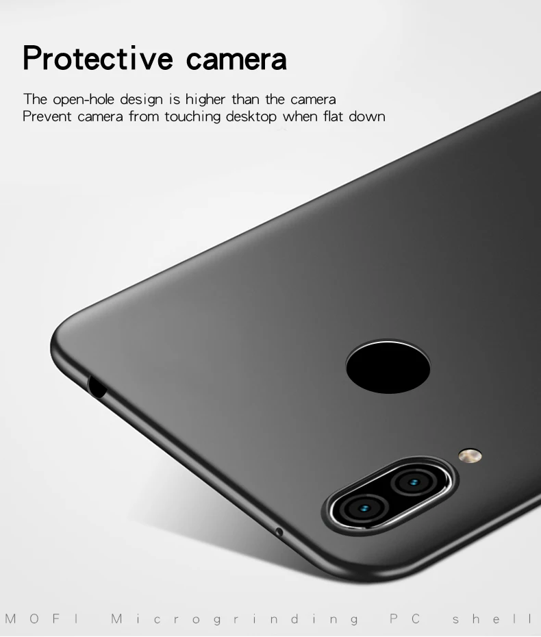 Чехол MOFI для Huawei Y7 2019 оригинальный жесткий чехол высококачественный телефона |