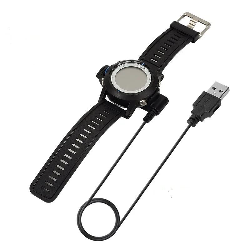 1 м Напульсники USB Зарядное устройство Подставка с зарядным устройством для Garmin D2