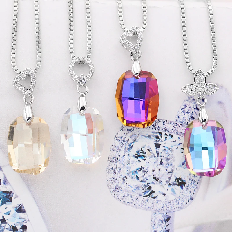 Crystal Shimmer large Rhinestone Pendant Necklace jewellery Making accessories Pendants Shiny Glass Decorative Crystals for craf
Crystal Shimmer large Rhinestone Pendant Necklace jewellery Making accessories Pendants Shiny Glass Decorative Crystals for craf