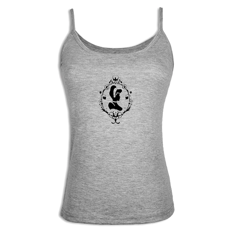 Cartoon Cinderella Silhouette Yard Angry Chicken Drape kings Gray Women's ladies camisole sexy vest single back cotton vest tops
Cartoon Cinderella Silhouette Yard Angry Chicken Drape kings Gray Women's ladies camisole sexy vest single back cotton vest tops