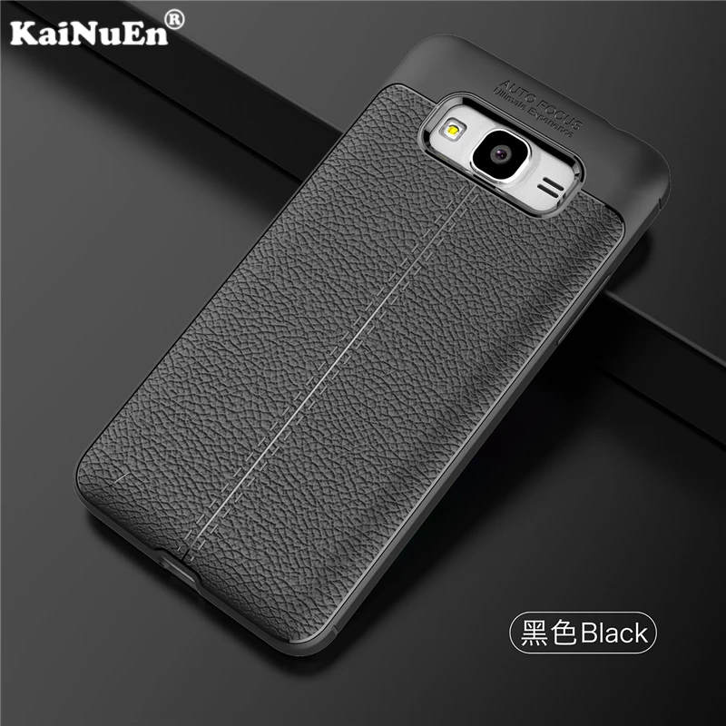 KaiNuEn luxury phone etui coque cover case for samsung galaxy j7 2015 j700 silicone silicon Soft tpu leather Pattern accessories | Мобильные
