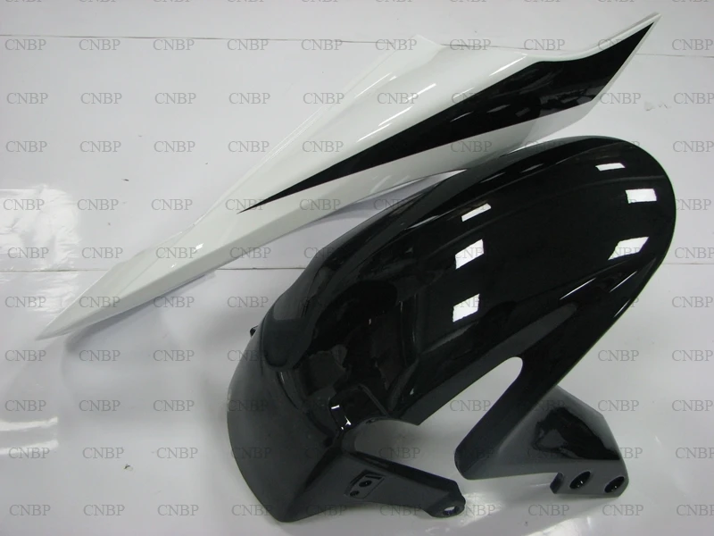 Обтекатели CBR600 RR 2007 - 2008 Φ CBR 600 08 черные и белые из АБС-пластика | Дом сад