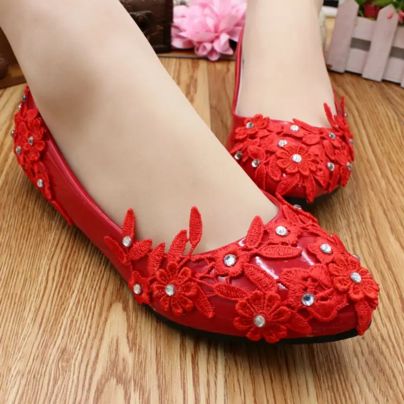 FLAT HEEL red lace crystal party shoes handmade NQ253 luxury ladies girls dinner anniversary proms red dress flats wedding shoe
FLAT HEEL red lace crystal party shoes handmade NQ253 luxury ladies girls dinner anniversary proms red dress flats wedding shoe