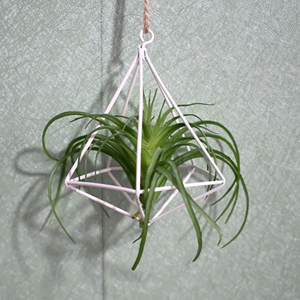 Alloy flower Pot Iron Plant Holders Indoor Hanging Planter Geometric Vase Wall Decor Container Succulents Plant Pots
Alloy flower Pot Iron Plant Holders Indoor Hanging Planter Geometric Vase Wall Decor Container Succulents Plant Pots