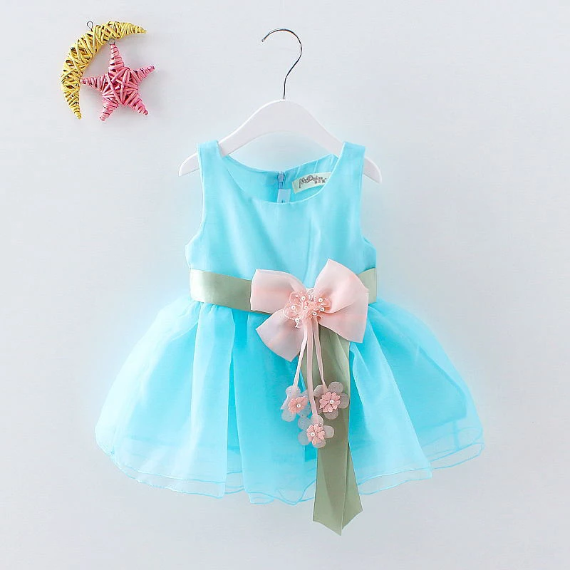 2019 Summer New Girls Dress Princess Cotton Flowers Children Party Dresses Sleeveless Solid Color Bow-Knot Sweet Girl Dress 2-5T
2019 Summer New Girls Dress Princess Cotton Flowers Children Party Dresses Sleeveless Solid Color Bow-Knot Sweet Girl Dress 2-5T