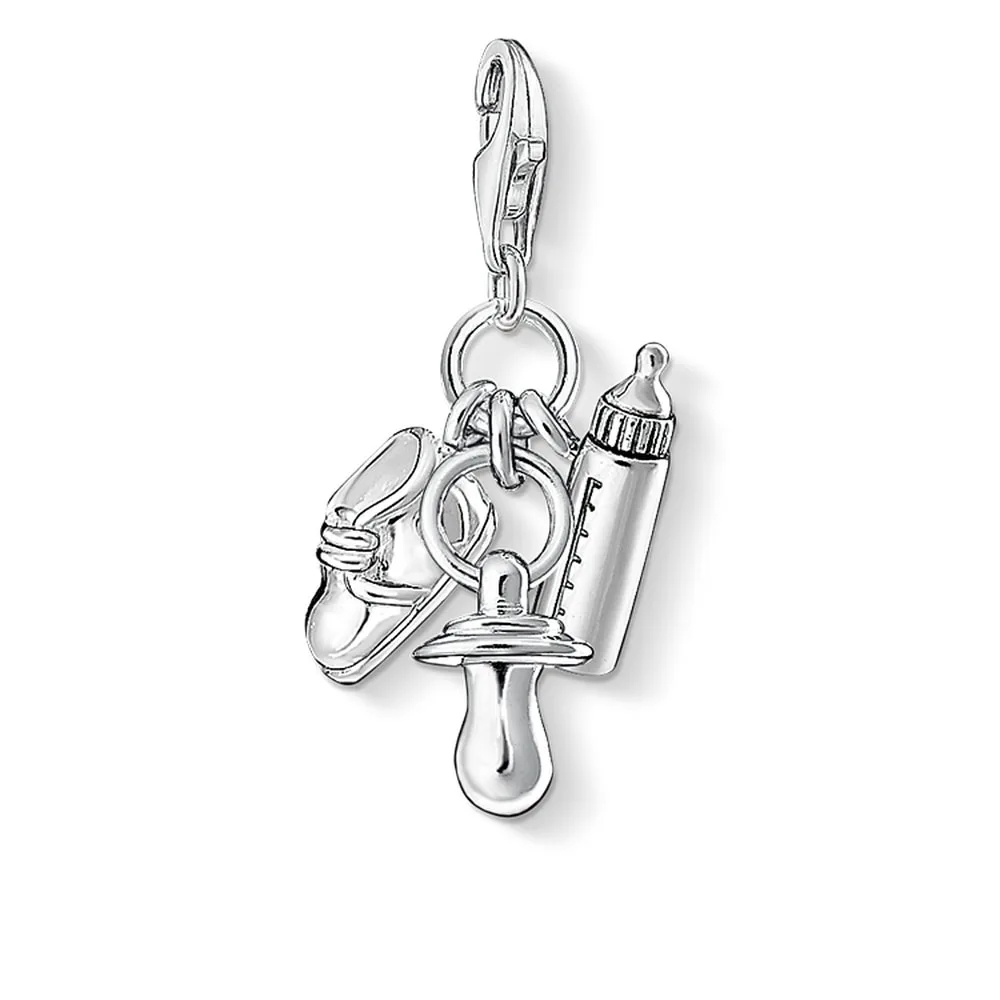 Charms Baby Shoe Pacifier Bottle for Jewelry Making Cute 925 Sterling Silver DIY Handmade Craft for Fashion Bracelet Accessories
Charms Baby Shoe Pacifier Bottle for Jewelry Making Cute 925 Sterling Silver DIY Handmade Craft for Fashion Bracelet Accessories